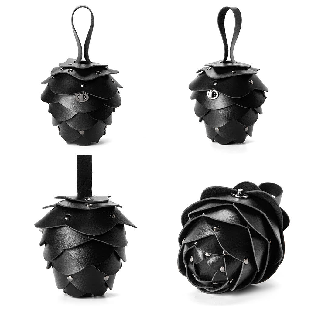 Women's Retro Pinecone-Shaped Personalized Purse Belt Bag